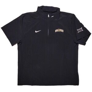 NIKE UCF Knights 1/2 Zip Short Sleeve Pullover Jacket Big 12 Orlando XL